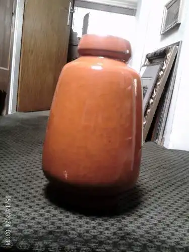 Fritz van Daalen Aalen 1938-1973 =   176/40  Orange  H 40 cm Fat Lava 