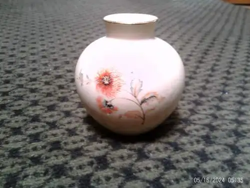 Wächtersbach Vase handbemalt Modell 0909 Entwurf Ursula Fesca - 50er Jahre Am Stand gemarkt aus meiner Vitrine