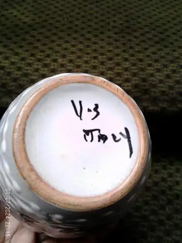 Alvino Bagni Designer geb. 1919-2000 Keramik um 1950-60 Jahren Multi Colour