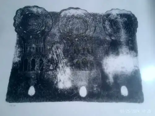 Ruth Eitle 1926-1989 Themenfeld ist : "Musik Olivier Messiaens"