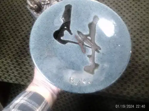 Ignacio Buxo  1860-1944 Picasso der Keramik Spain Schale, Wandteller glasierte Keramik Fautismus signiert