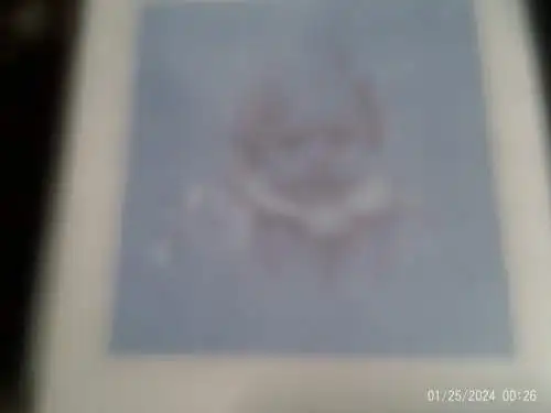 Hildegard Bartoschek-Grunert 1920-2013 " Mädchenportrait im Sonntagskleid" signiert 1991 datiert