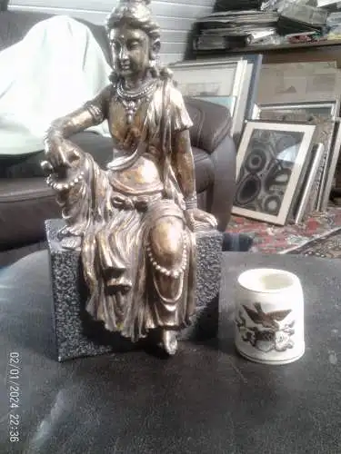 Ulmer Spatz Andenken Krüglein um 1900 H:7cm aus der Vitrine !