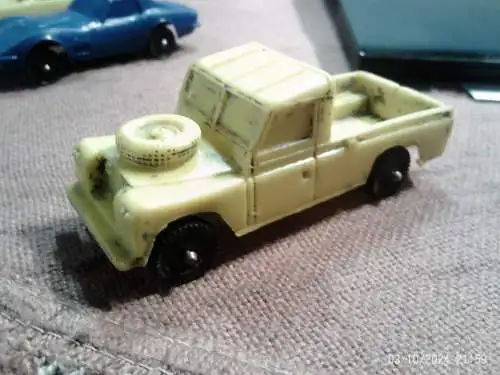 Vinyl Line Germany 1/43 Land Rover WB 109 PICK-UP GRÜN Vinyl PVC Auto