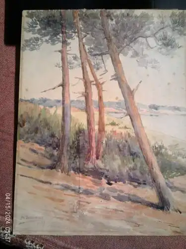 "Französische Küste"  Aquarell