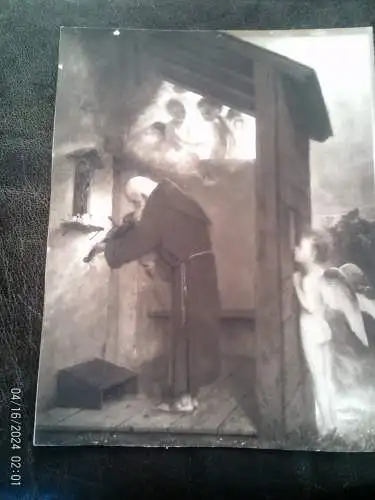 Anold Böckllin " Der Einsiedler" Lichtdruck 