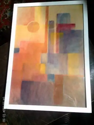 Original Aquarell 1990 - Achim Fischer (1947-2021) - Galerie Kilian Öschelbronn - Abstrakt/Konstruktiv