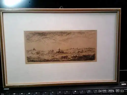 Zuschreibung Charles Amand-Durand (1831–1905) Nachdruck  Rembrandt Harmenszoon van Rijn 1606–1669 "Das Landgut des Goldwägers" um 1880 