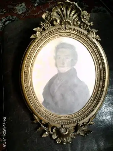 Carlo Ferrari 1813–1871  "Persönlichkeits Portrait ; Vater , Bruder oder Cousin "