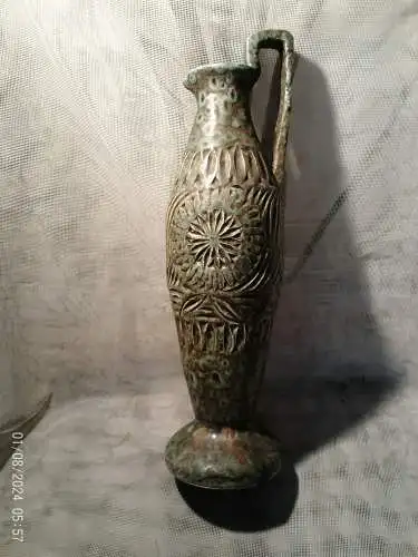 Seltene "Piscitello Sicily", "Archaische Keramik", "Mid-Century Italian Pottery" und "Ramina Glaze". um 1960 H32cm