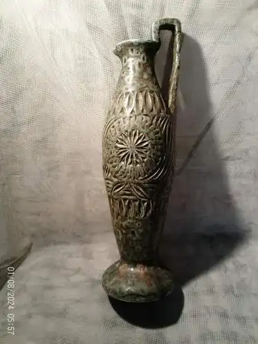 Seltene "Piscitello Sicily", "Archaische Keramik", "Mid-Century Italian Pottery" und "Ramina Glaze". um 1960 H32cm