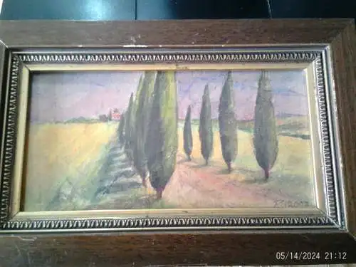 TOP-INVESTITION: Rainer BRAXMAIER (geb. 1949) – „Toskanische Lichtimpression“ (2007)