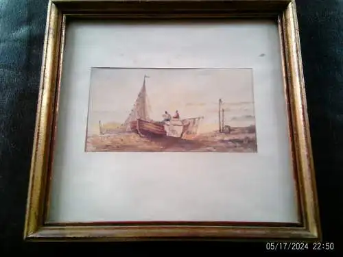 Pietro Fragiacomo (1856–1939)   " Mediterrane Küstenstudie Lugan -Venedig"  Accademia di Belle Arti di Venezia