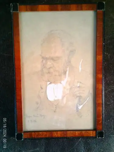 Mikhail Larionov (1881–1964) „L'Esprit de Montparnasse – Charakterstudie 'Papa Mikky'“