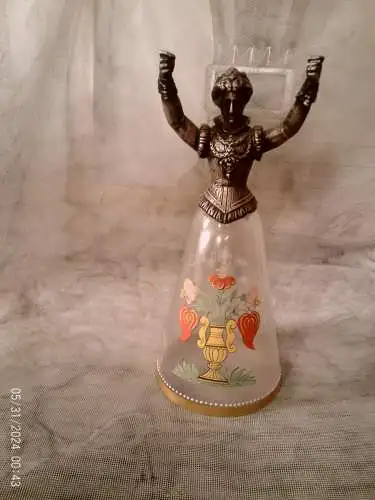 Fritz Heckert Pracht-Brautbecher (um 1885) – Emailmalerei & Vergoldung, Entwurf Oskar Jummel, H: 23 cm“