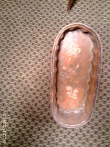 Antike deutsche Volkskunst-Keramikschale 19. Jahrhundert Handbemaltes Blumendekor Museumsqualität