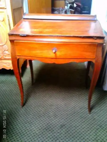 Maison Gouffé Paris: Rare Empire/Restauration Mechanical Table "Meuble à Transformation", c. 1815-1825