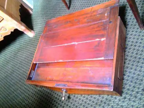 Maison Gouffé Paris: Rare Empire/Restauration Mechanical Table "Meuble à Transformation", c. 1815-1825