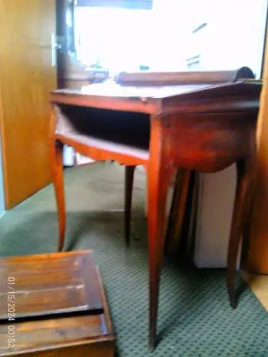 Maison Gouffé Paris: Rare Empire/Restauration Mechanical Table "Meuble à Transformation", c. 1815-1825