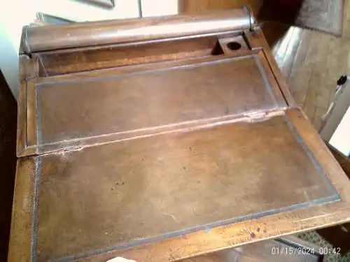Maison Gouffé Paris: Rare Empire/Restauration Mechanical Table "Meuble à Transformation", c. 1815-1825