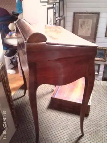 Maison Gouffé Paris: Rare Empire/Restauration Mechanical Table "Meuble à Transformation", c. 1815-1825