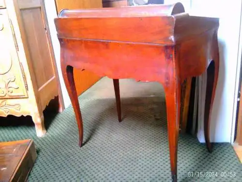 Maison Gouffé Paris: Rare Empire/Restauration Mechanical Table "Meuble à Transformation", c. 1815-1825