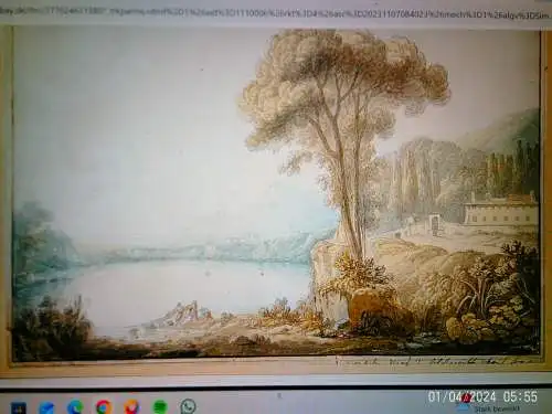 Olivano Deutschrömer „Koch. Road of Oldsworth about 1802“ Der Künstler: Joseph Anton Koch (1768–1839)    wird überarbeitet !