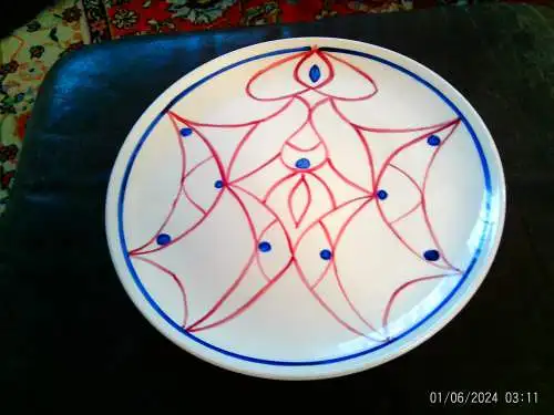 Elsbeth Stellmacher-Andergassen oft einfach als Esa 1880/1885 in Turn-Teplitz; tätig bis in die 1930er Jahre. Gedenkteller „Muttertag 1913“ 