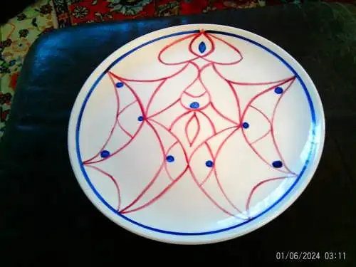 Elsbeth Stellmacher-Andergassen oft einfach als Esa 1880/1885 in Turn-Teplitz; tätig bis in die 1930er Jahre. Gedenkteller „Muttertag 1913“ 