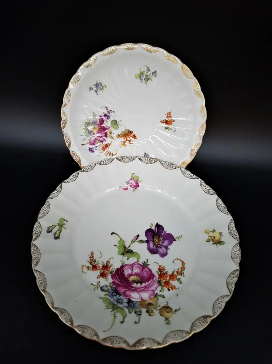 Porzellankaffeeservice 25 teilig Bauer & Pfeiffer Ludwigsburg Württemberger um 1918 12