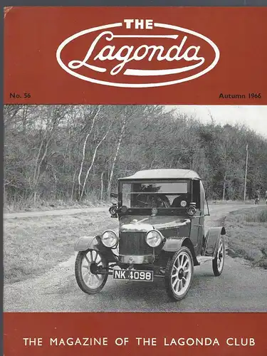 The Lagonda Magazine: No. 56 Autumn 1966. 