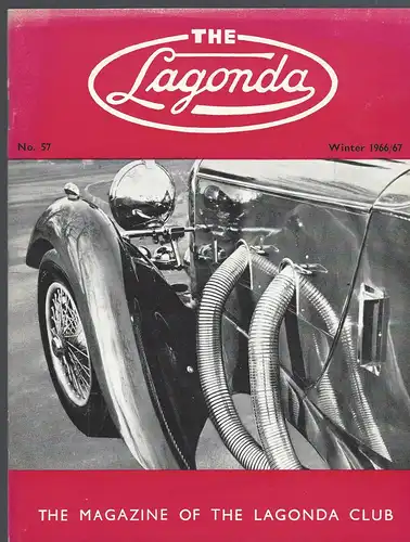 The Lagonda Magazine: No. 57 Winter 1966/67. 