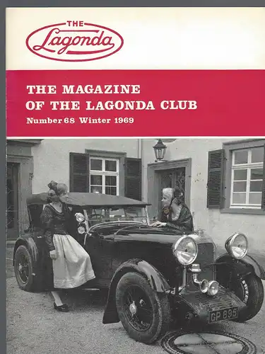 The Lagonda Magazine: No. 68 Winter 1969. 