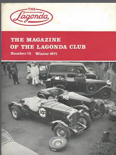 The Lagonda Magazine: No. 75 Winter 1971. 