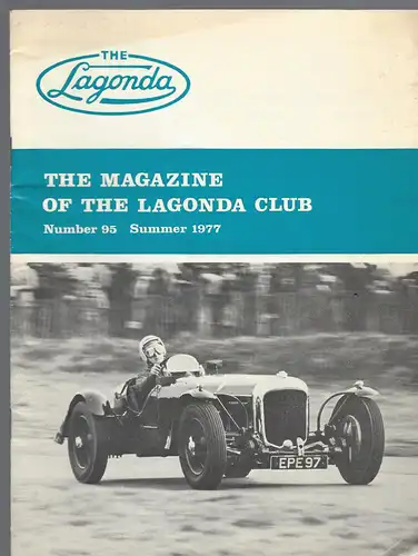 The Lagonda Magazine: No. 95 Summer 1977. 