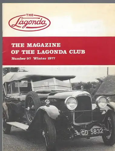 The Lagonda Magazine: No. 97 Winter 1977. 