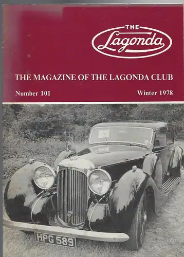 The Lagonda Magazine: No. 101 Winter 1978. 