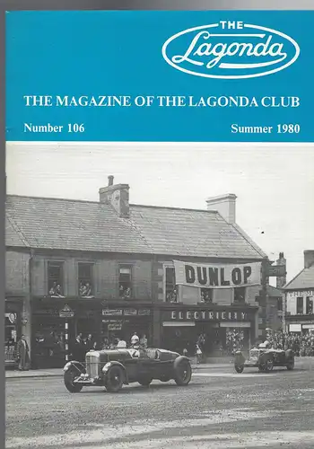 The Lagonda Magazine: No. 106 Summer 1980. 