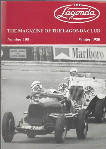 The Lagonda Magazine: No. 108 Winter 1980. 