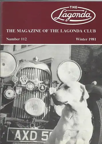 The Lagonda Magazine: No. 112 Winter 1981. 