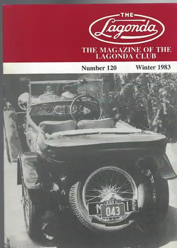 The Lagonda Magazine: No. 120 Winter 1983. 