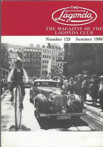 The Lagonda Magazine: No. 129 Summer 1986. 