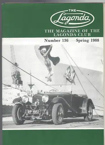The Lagonda Magazine: No. 136 Spring 1988. 