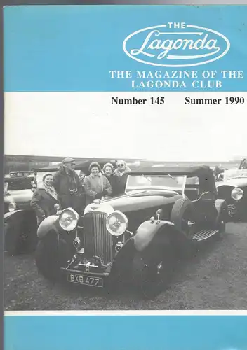 The Lagonda Magazine: No. 145 Summer 1990. 
