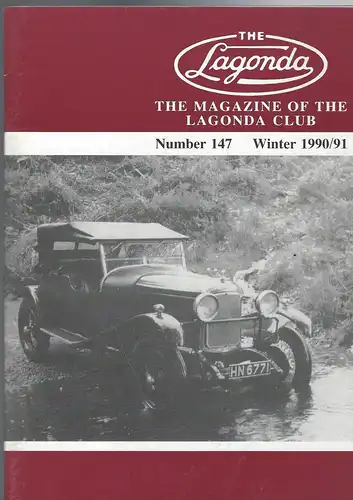 The Lagonda Magazine: No. 147 Winter 1990/91. 