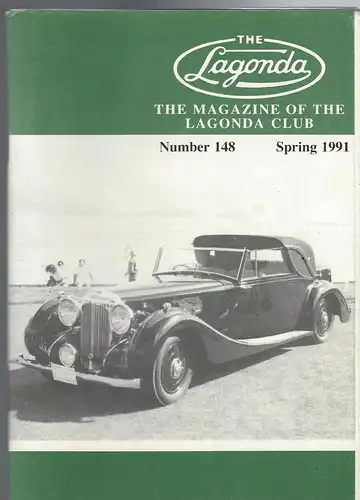 The Lagonda Magazine: No. 148 Spring 1991. 