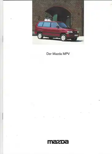 Der Mazda MPV. Prospekt: 1994. 