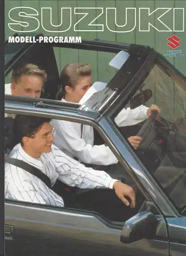 Suzuki Modell-Programm Mai 1990. 