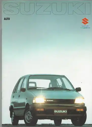 Suzuki Alto. Prospekt  1998. 