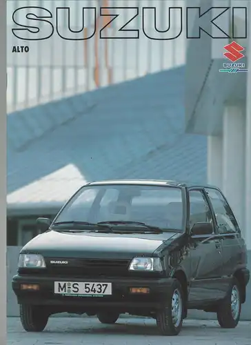 Suzuki Alto. Prospekt  8/1990. 